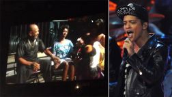 Bruno Mars conoció a niña a la que salvó de morir con su música