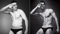 Estos “hombres reales” posan como modelos de ropa interior