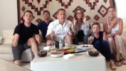 Así vivió Tom Hanks el partido de EE.UU. en el Mundial