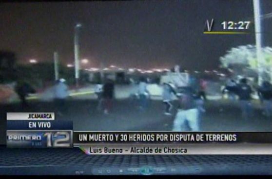 Jicamarca: fallecido sí participó en enfrentamientos contra PNP