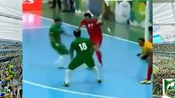 Golazo de Falcao: el brasileño se sigue luciendo en el futsal