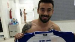 Ezequiel Lavezzi y la foto indiscreta que colgó en su Twitter