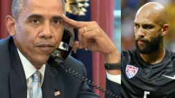 ¿Qué le dijo Obama a Tim Howard en esta llamada telefónica?