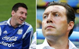 Wilmots: "¿Messi? ...tengo a De Bruyne y a Hazard"