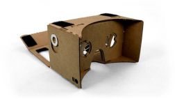 Google crea visor de realidad virtual con una caja de cartón