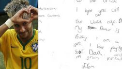 Escocesa de 7 años envió tierna carta a la selección brasileña