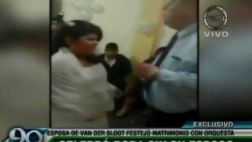Esposa de Joran Van der Sloot festejó su matrimonio