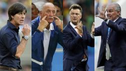 Scolari, Sabella, Low y Van Gaal, la última oportunidad