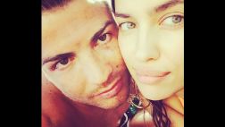 Cristiano Ronaldo amoroso: así posó con Irina Shayk