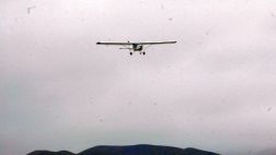 Avioneta con dos tripulantes cayó en balneario de Santa María