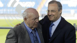 Florentino Pérez vuelve a visitar a Di Stéfano en el hospital