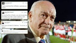 El fútbol mundial rinde tributo a Di Stéfano vía twitter
