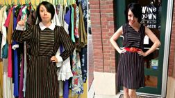 ¿Cansada de tu vieja ropa? Ella puede convertirla en lo que sea