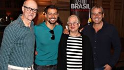 Actores de "Avenida Brasil" causaron furor en Argentina