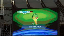 Brasil vs. Alemania: tablero del Mineirao 'vaticina' un 1-1
