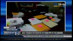 Vilcabamba: falsificaban documentos de obras municipales