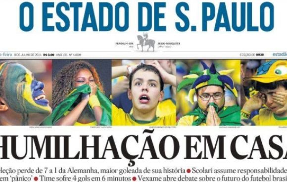 Prensa brasileña: "humillación, vergüenza, indignación"