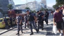 Holanda vs. Argentina: máxima seguridad en Fan Fest de Río