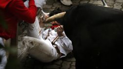 Cornean al autor de "Cómo sobrevivir a los toros en Pamplona"
