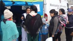 Sisol hace campaña de salud en Ticlio Chico en VMT