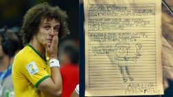Niña le escribió conmovedora carta al brasileño David Luiz