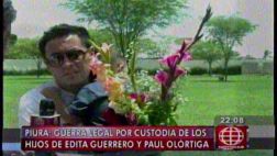 Custodia de hijos de Paul y Edita Guerrero desata lío judicial