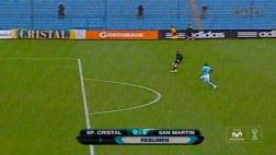 Cristal no levanta e igualó 0-0 con San Martín por el Apertura