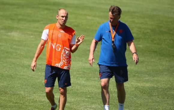 Robben respondió así a Van Gaal cuando lo tentó al Manchester