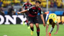 Baja de último momento: Khedira se lesionó en el calentamiento
