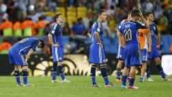 Jugadores argentinos pidieron "perdón" en Twitter por derrota