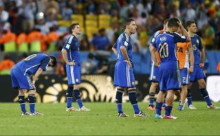 Jugadores argentinos pidieron "perdón" en Twitter por derrota