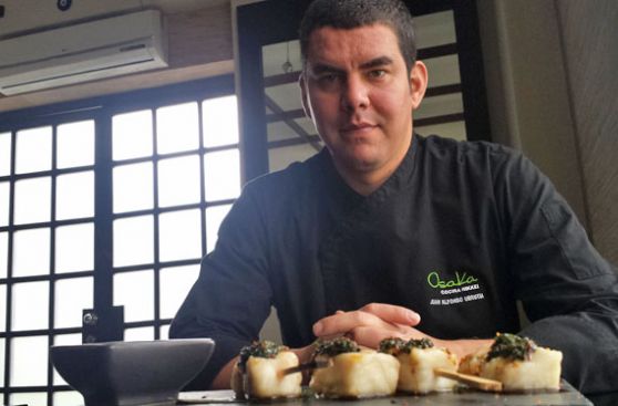 Prepara una entrada nikkéi al estilo del restaurante Osaka