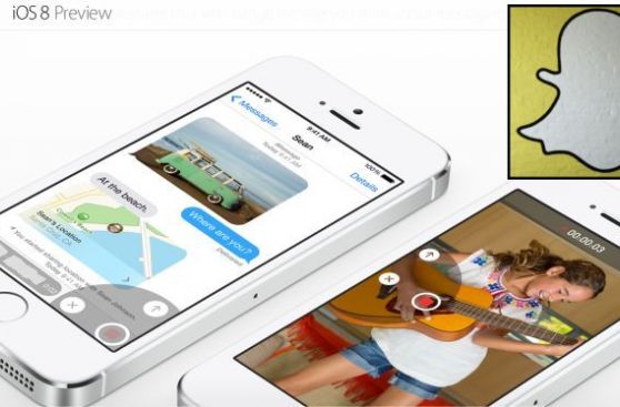 ¿iMessage copia a Snapchat en el iOS 8 de Apple?