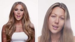 Mira a esta cantante transformarse y mostrar su belleza natural