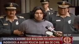 Santa Anita: detienen a sujeto por tocamientos a mujer policía