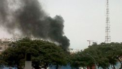 Incendio afectó un local de la Marina en la Av. Salaverry