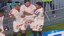 Jugadores de la 'U' celebraron gol a Melgar con el Ras Tas Tas