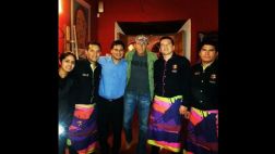 Antonio Banderas está de visita en el Cusco
