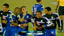 Cristal derrotó 4-3 a Juan Aurich con dos golazos de Lobatón