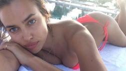 El 'selfie' más sensual de la novia de Cristiano en Instagram