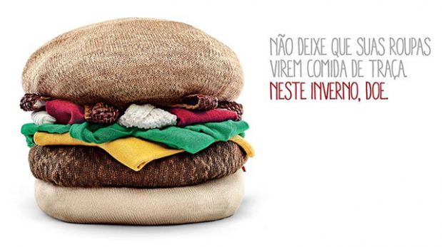 Estos deliciosos platillos están hechos con ropa para donar