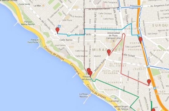 Corso Wong 2014: conoce las rutas alternas para el tránsito