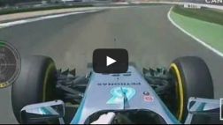 El peligroso accidente de Lewis Hamilton en el GP de Alemania