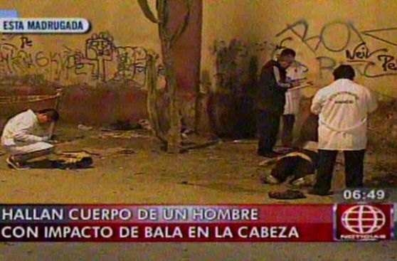 Hallan cuerpo de hombre baleado en la cabeza