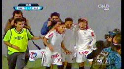 Raúl Ruidíaz y el gol que dio el triunfo a la 'U' sobre Alianza