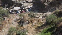 Niña falleció tras vuelco de auto donde viajaba con su familia