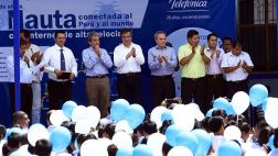 Pobladores de Nauta ya cuentan con Internet y red móvil 3G