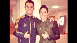 James Rodríguez, el gran admirador de Cristiano Ronaldo