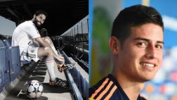 Arbeloa escribió a James un divertido mensaje de bienvenida