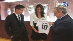 James Rodríguez se emocionó con este regalo de Florentino Pérez